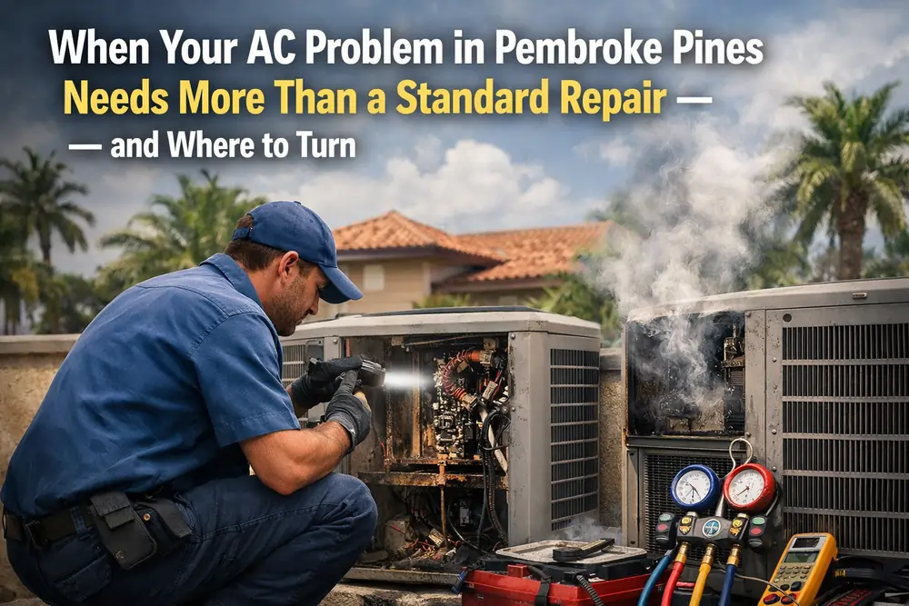 When Your AC Problem in Pembroke Pines Needs More Than a Standard Repair — and Where to Turn